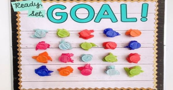 How To Make A Ready, Set, Goal Bulletin Board - Fadeless