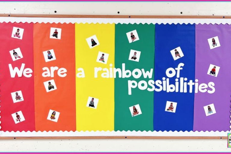 Ready, Set, Goal Bulletin Board with Fadeless Paper - School and