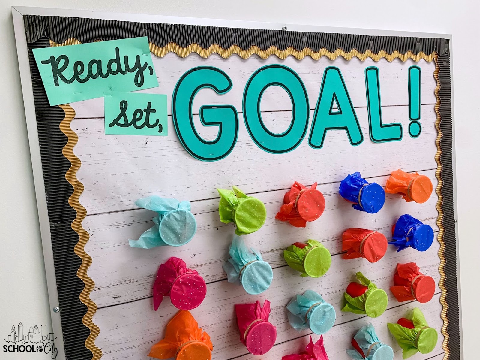 How To Make A Ready, Set, Goal Bulletin Board - Fadeless